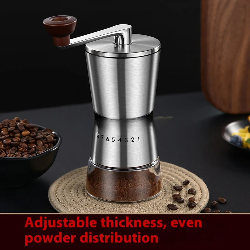 Adjustable Home Portable Coffe - огляд і ціна Burr Hand Grinder