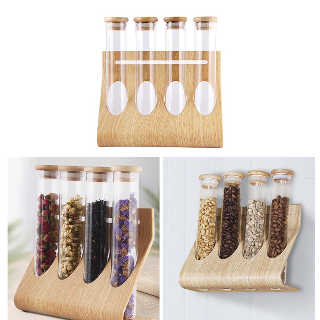 Glass Tube Storage Rack Visibl - огляд і ціна Coffee Tea & Espresso Appliances