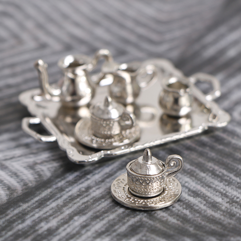 -*10pcs 1/12 Dollhouse Miniatu - огляд і ціна Coffee Tea And Sugar Set