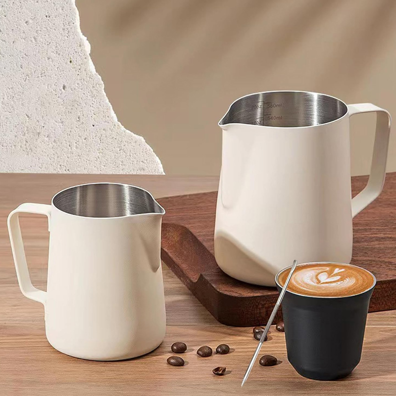 Milk Jug Stainless Steel Measu - огляд і ціна Barista Milk Jug