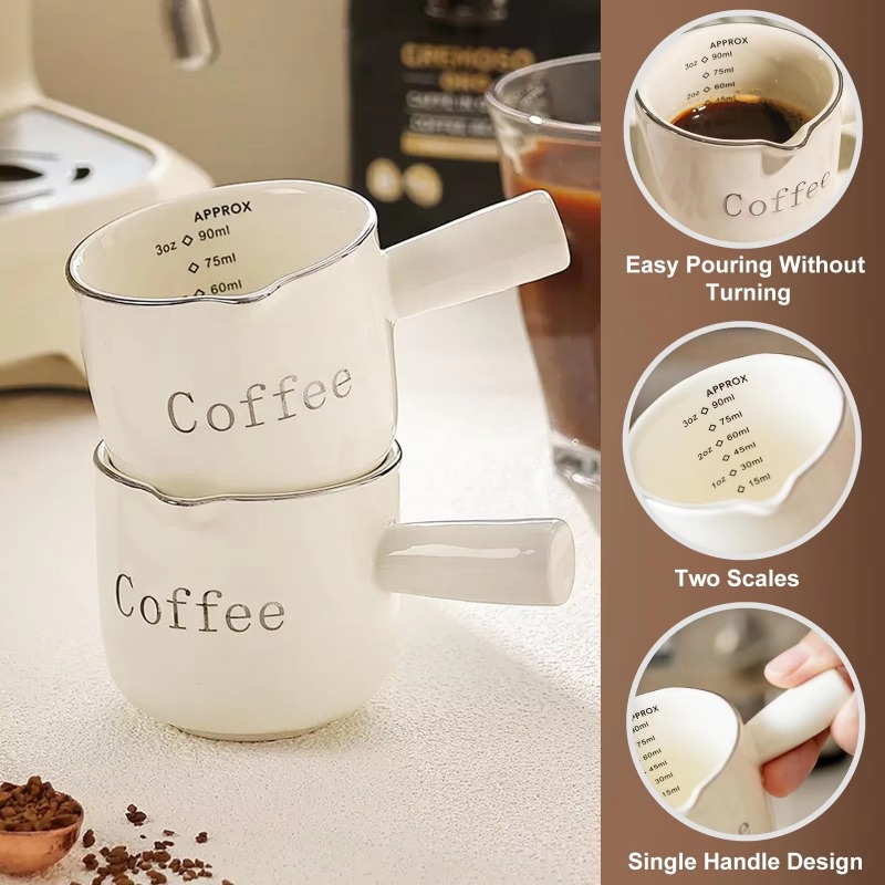 Mini Ceramic Coffee Cup with H - огляд і ціна Coffee Tea With Milk