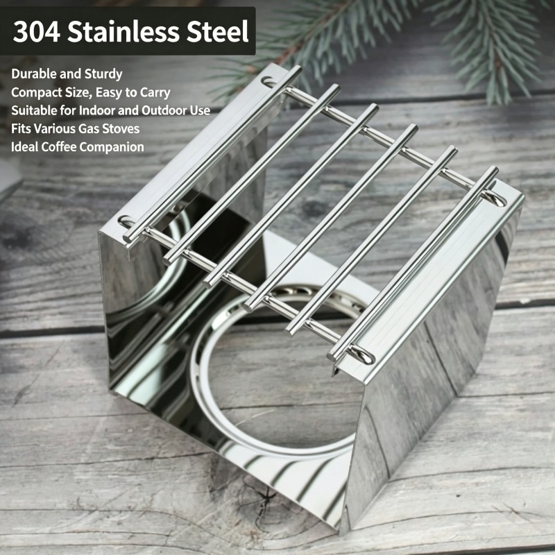 Stainless Steel Square Coffee  - огляд і ціна Moka Pot Stove