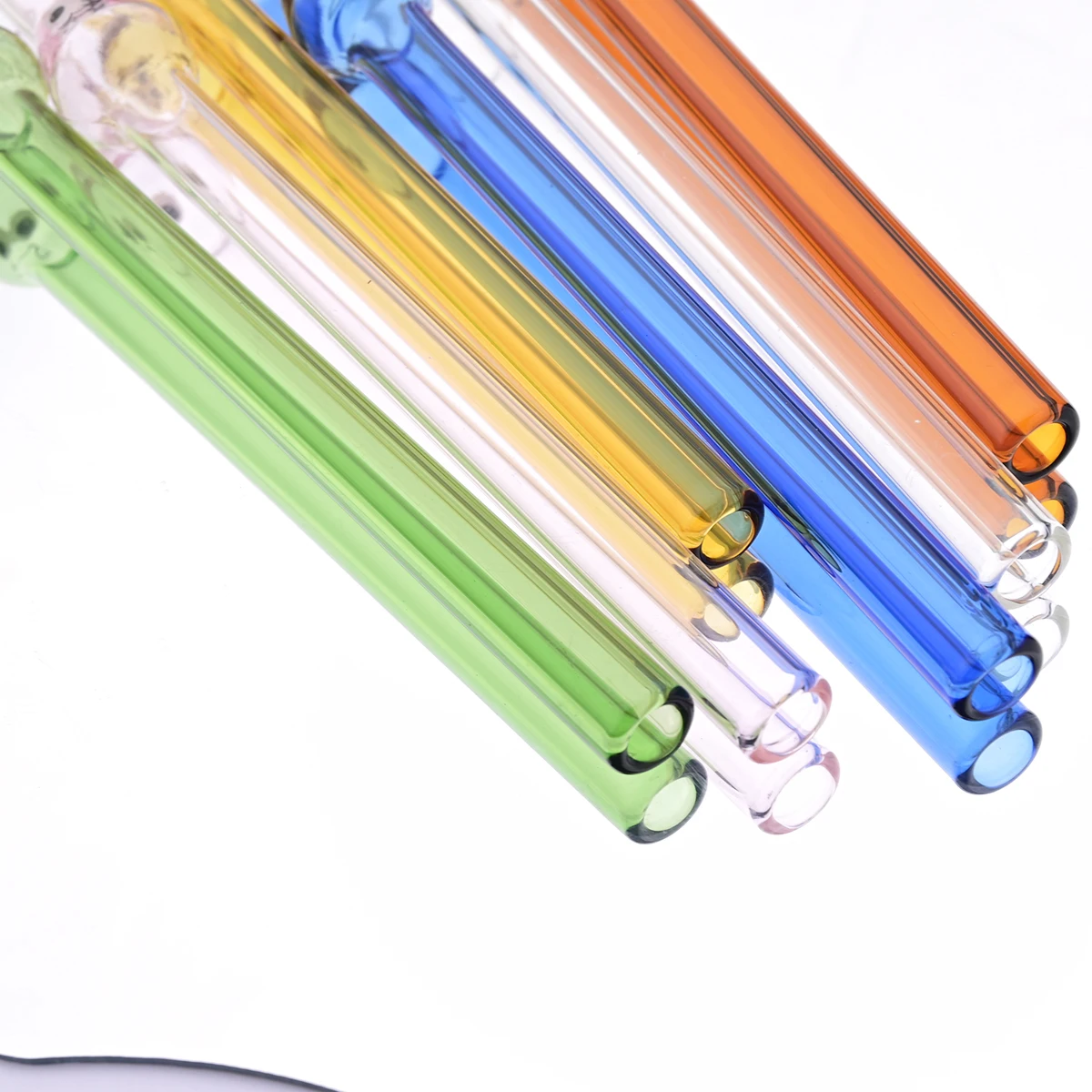 4pcs Wide 12mm Glass Straw Set - огляд і ціна Coffee Tea And Sugar Set