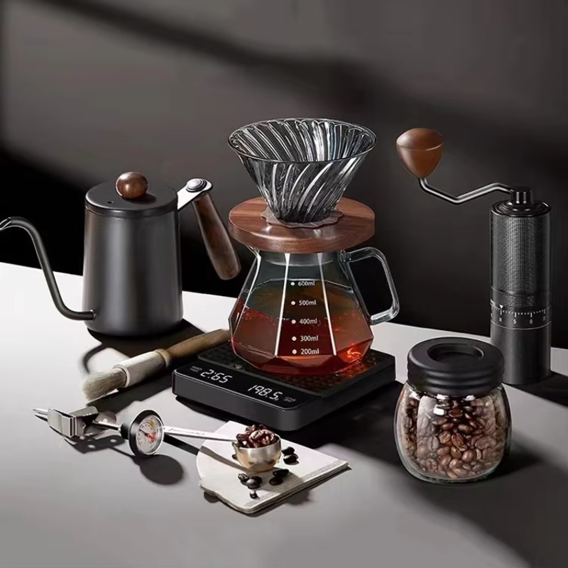 10pcs Travel Coffee Set Manual - огляд і ціна Coffee Tea And Sugar Set