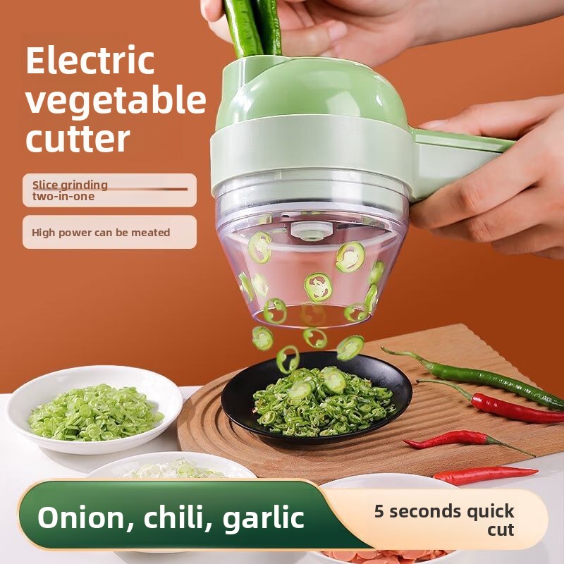 4In1 Electric Vegetable Cutter - огляд і ціна Burr Hand Grinder