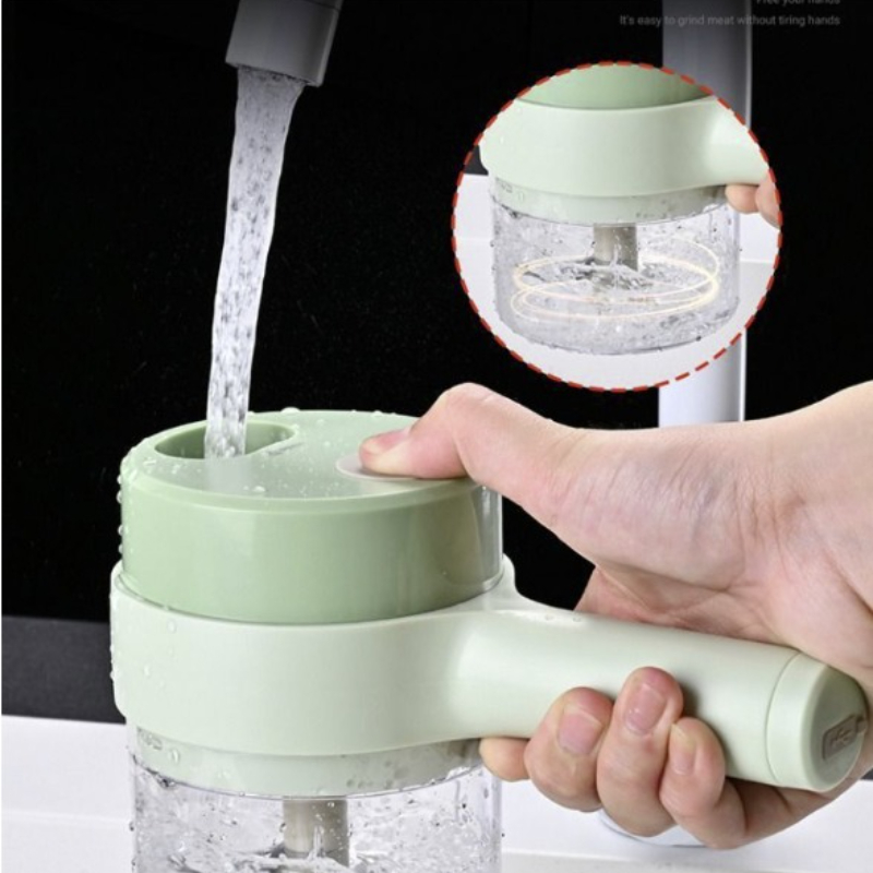 4In1 Electric Vegetable Cutter - огляд і ціна Burr Hand Grinder